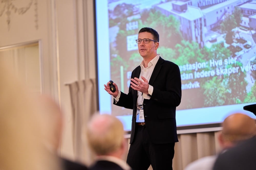 Alexander Madsen Sandvik fra NHH på Interimdagen 2026