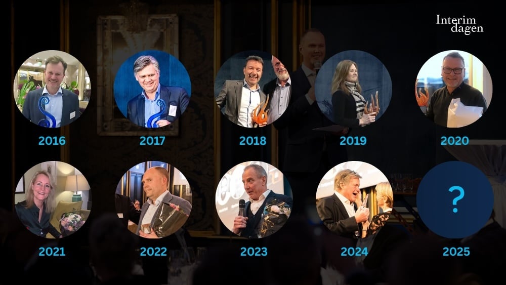 Interimdagen 2026 - Hvem blir den 10. Årets Interimleder