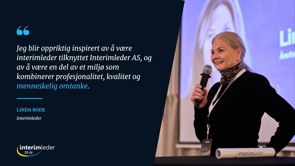 Linda Rode - gratulasjon 2026