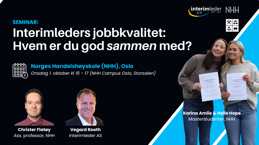 Seminar NHH oktober 2025 v2 Seminar NHH oktober 2025 v2