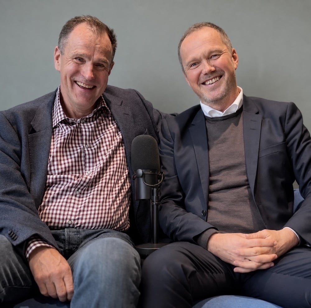 Vegard og Knut - podcaststudio