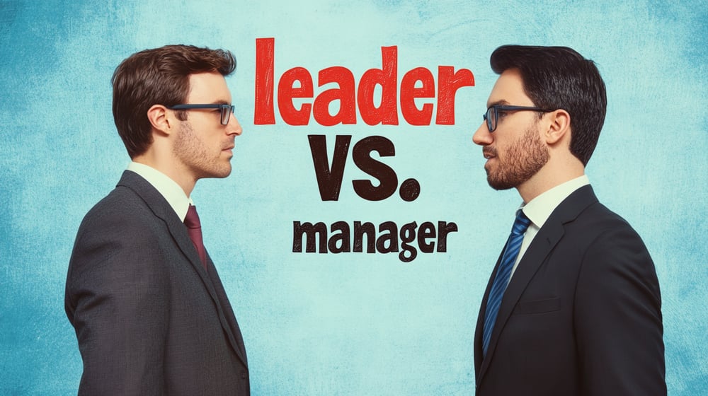 leaadership vs management for hire