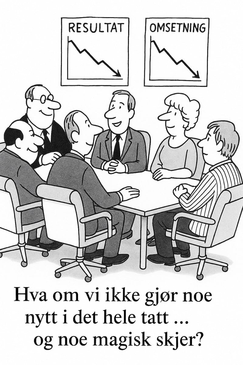 når ledelsen ikke gjør endringer